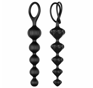 Koraliki analne - Satisfyer Love Beads Black